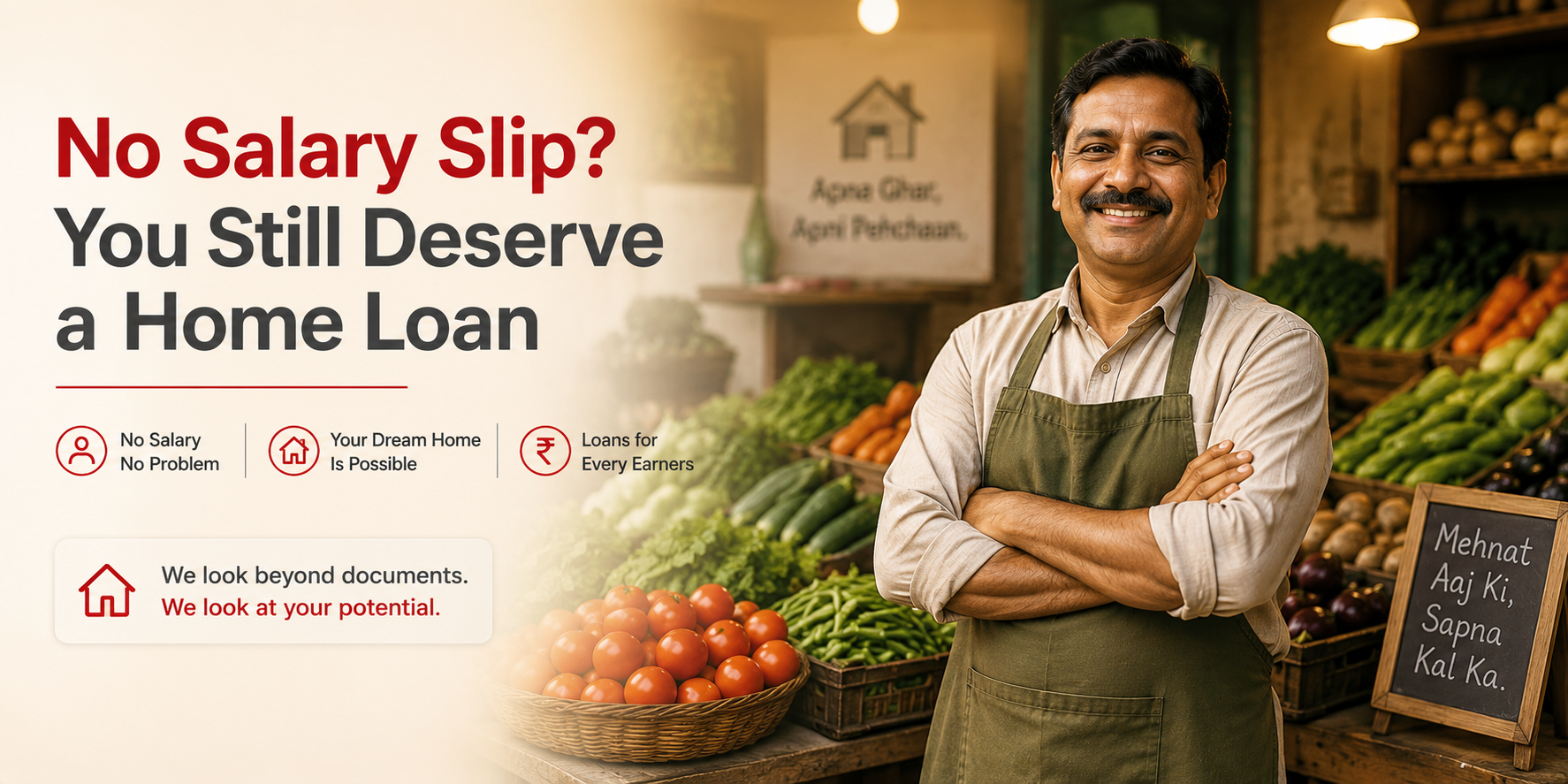 Vegetable Vendors Can Now Get a Home Loan
