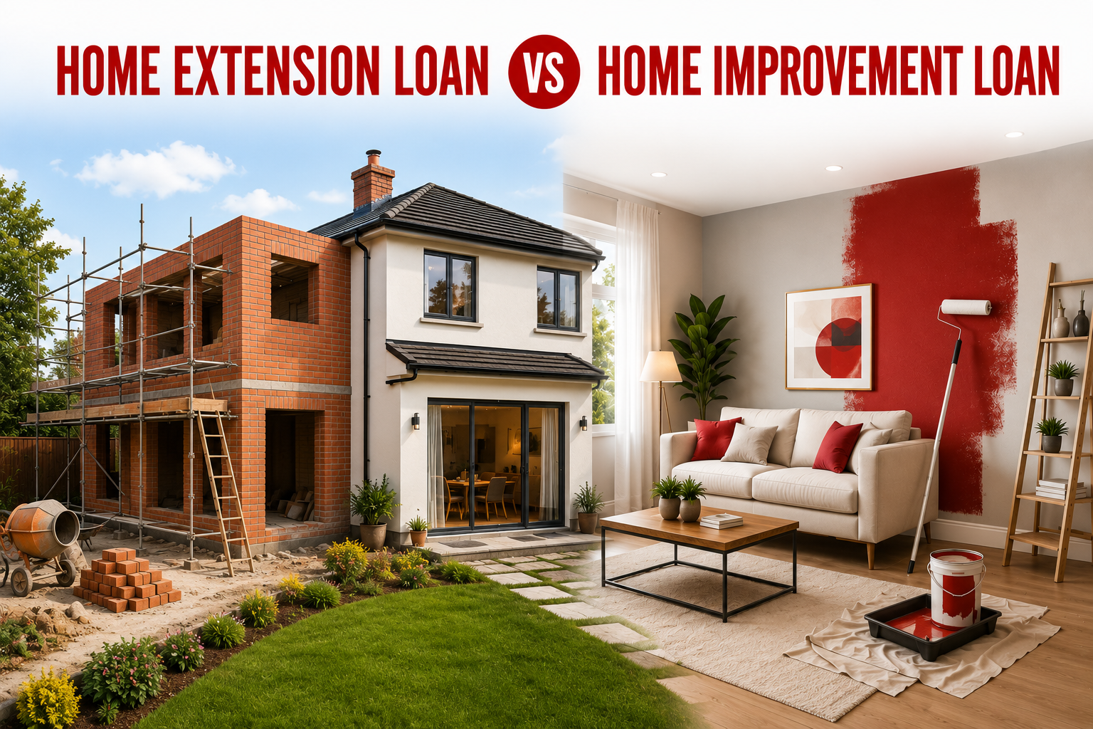 Home Extension Loan vs Home Improvement Loan: What’s the Difference?