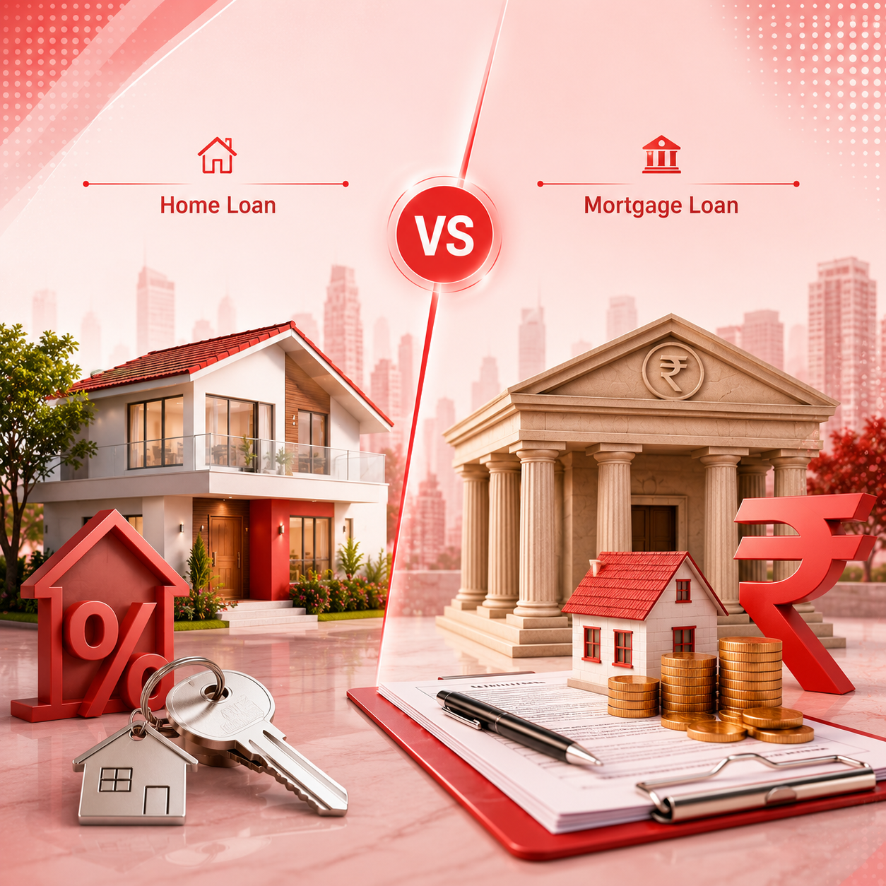 Home Loan vs Mortgage Loan in India: A Complete Comparison Guide