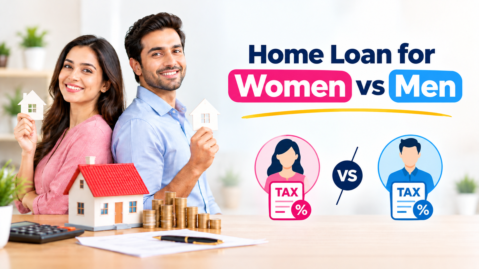 Home Loan for Women vs Men — Who Gets More Tax Benefits?